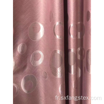 Rideaux de fenêtre de luxe Textile à la maison Tissu de rideau Jacquard